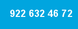 922 632 46 72 922 632 46 72